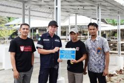 PT Timah bantu pembangunan Pujasera Bencah tingkatkan ekonomi warga