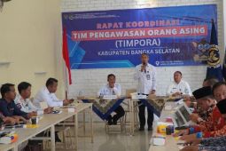 Imigrasi Pangkalpinang Rakor Timpora tingkatkan pengawasan WNA di Bangka Selatan
