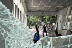 CCTV hingga isi "vending machine" MRT dirusak dan dijarah saat aksi demonstrasi