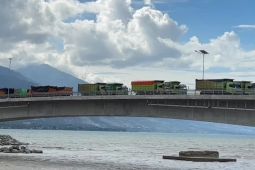 Jembatan IV di Kota Palu rampung dikerjakan