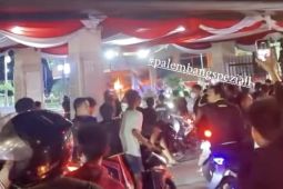 Gedung DPRD dan Ditlantas Polda Sumsel dirusak oleh perusuh