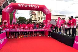 XLSMART meriahkan Aceh dengan Smartfren Fun Run 2025