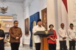 Prabowo dan delapan parpol sampaikan sikap bersama soal demonstrasi