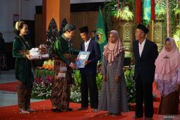 Puluhan pasangan ikuti isbat nikah di peringatan Hari Jadi Trenggalek