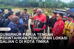 Gubernur Papua Tengah perintahkan penutupan lokasi galian C di Timika