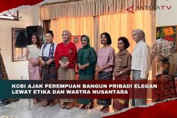 KCBI ajak perempuan bangun pribadi elegan lewat etika dan wastra nusantara
