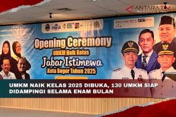 UMKM Naik Kelas 2025 dibuka, 130 UMKM siap didampingi selama enam bulan