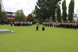Polres Jayapura imbau personel selalu humanis jaga kamtibmas