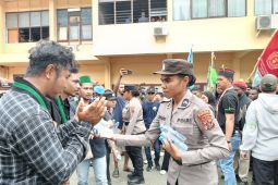 Aksi demo mahasiswa di Papua jalan aman dan kondusif