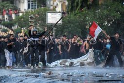 Aksi unjuk rasa di Samarinda