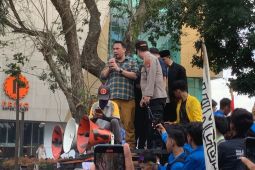 Ketua DPRD Sumsel Andie Dinialdie dukung aspirasi yang disampaikan mahasiswa