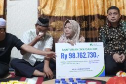 Pemkot  santuni keluarga korban kebakaran DPRD Makassar