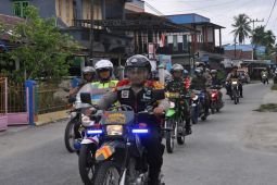 Pastikan Gunung Mas tetap kondusif, personel gabungan terus laksanakan patroli