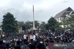 Unjuk rasa di Palu berlangsung sopan