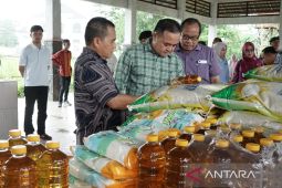 Pemkab Bangka dan Bulog distribusikan beras Program SPHP 80 ton