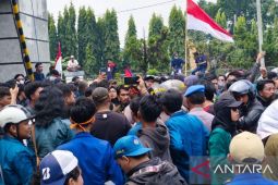 Kapolda Lampung apresiasi aksi penyampaian pendapat oleh mahasiswa berjalan damai