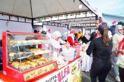 Produk UMKM laris manis di Pekan Sehat HUT Ke-49 PT Timah