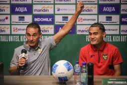 Konpres Timnas Indonesia U-23 jelang lawan Laos