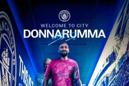 Manchester City merampungkan transfer Donnarumma