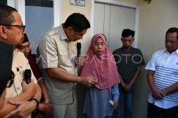Rumah subsidi untuk keluarga almarhum Affan Kurniawan