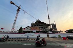 Pemkab Bogor sebut Masjid Raya Stadion Pakansari sudah setengah jadi