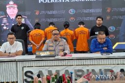 Polresta Samarinda tetapkan  empat mahasiswa tersangka molotov