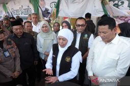 Khofifah minta penyampaian aspirasi secara damai tanpa provokasi