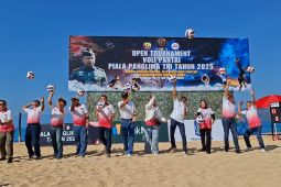 Turnamen voli pantai Piala Panglima TNI 2025 dipusatkan di Mandalika Lombok