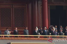 Presiden Prabowo Subianto hadiri parade militer di Beijing, China