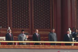 Presiden Prabowo Subianto hadiri parade militer di Beijing