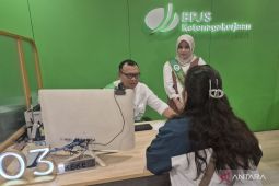BPJS Ketenagakerjaan tebar senyum keakraban di Hari Pelanggan Nasional