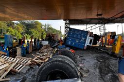 Kemenhub tanggapi dan tindaklanjuti kecelakaan truk di Gerbang Tol Ciawi 2