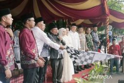 Ratusan peserta meriahkan pawai ta'aruf MTQH ke-47 Kapuas