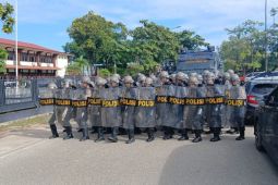 Polresta Barelang latih profesionalisme personel dalam pengendalian massa