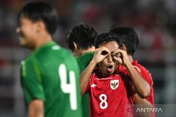 Kualifikasi Piala Asia U-23: Indonesia menang telak 5-0 atas Makau