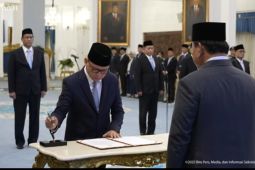 Mukhtarudin dilantik jadi Menteri Pelindungan Pekerja Migran Indonesia
