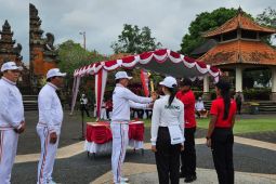 Kabupaten Badung terima kirab api obor Porprov Bali XVI 2025