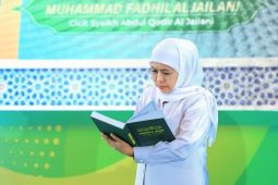 Khofifah ajak masyarakat budayakan saring sebelum "sharing"