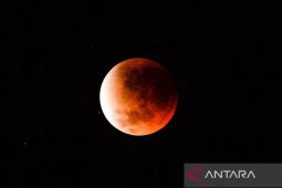 Gerhana bulan total di Kabupaten Bandung Barat