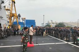 KRI Brawijaya 320 to protect maritime resources: Defense Minister