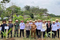 Kanwil Ditjenpas Lampung tanam 720 pohon kelapa di TNWK
