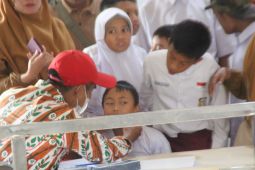Anak berkebutuhan khusus di Bukittinggi Sumatera Barat cek gigi gratis