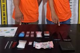 Polres Simalungun ringkus dua bandar narkoba, barang bukti sabu 37,02 gram