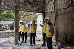 Dibakar massa unjuk rasa, Perbaikan Wisma MPR di Bandung capai Rp12,9 miliar