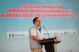 Wamen BUMN sosialisasi koperasi desa Merah Putih di Sidoarjo