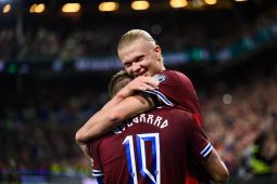 Norwegia hancurkan Moldova 11-1, Haaland sumbang lima gol