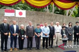 Dubes Jepang ziarah penghormatan arwah korban PD II tentara Jepang di Biak