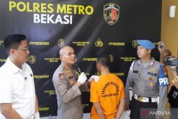 Polres Bekasi ringkus pencuri sepeda motor usai viral dilepas oknum