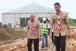 Kapolda Kalsel tinjau pembangunan gedung SPPG Polres Tabalong
