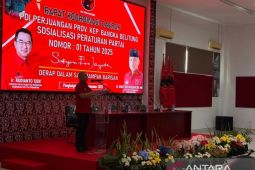 DPD PDI Perjuangan Babel gelar Rakorda, sosialisasikan Peraturan Partai dan Pemilihan Ketua DPC-DPD